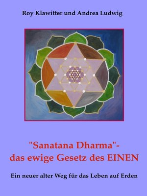cover image of "Sanatana Dharma"-  das ewige Gesetz des EINEN